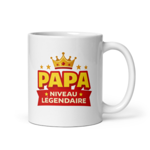 Mug Papa Niveau Légendaire